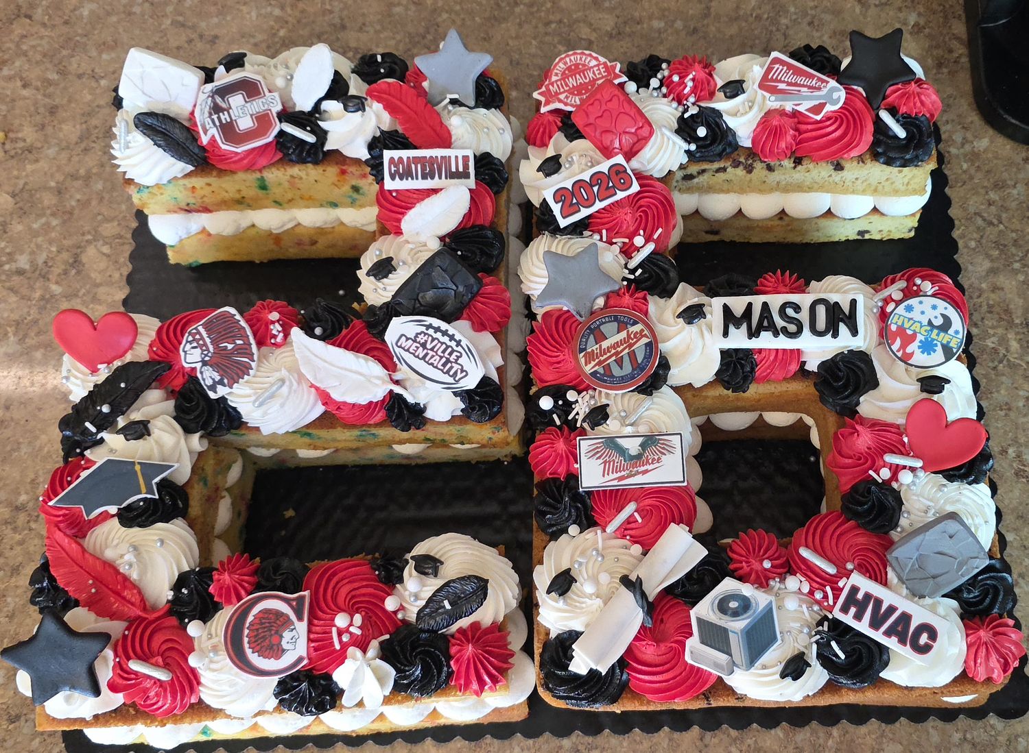 Custom cake by GG Cakes